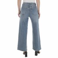 Damen Bootcut Jeans von Laulia - blue