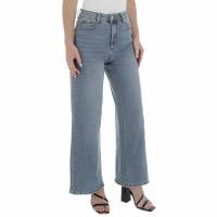 Damen Bootcut Jeans von Laulia - blue