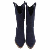 Damen Western- & Bikerboots - dbluesuede