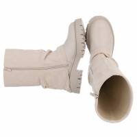 Damen Klassische Stiefel - beige