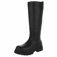 Damen Klassische Stiefel - blackpu