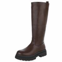 Damen Klassische Stiefel - brownpu