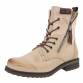 Damen Schnürstiefeletten - beige