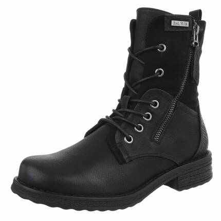 Damen Schnürstiefeletten - black