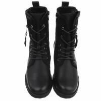 Damen Schnürstiefeletten - black