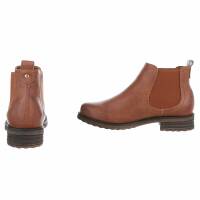 Damen Chelsea Boots - camel