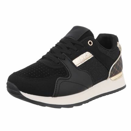 Damen Low-Sneakers - black