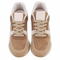 Damen Low-Sneakers - khaki