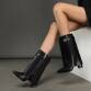 Damen High-Heel Stiefeletten - black