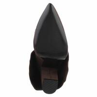 Damen High-Heel Stiefeletten - brown