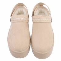 Damen Winterstiefeletten - beige