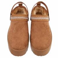 Damen Winterstiefeletten - camel