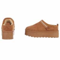 Damen Winterstiefeletten - camel
