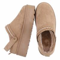 Damen Winterstiefeletten - khaki