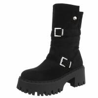 Damen Western- & Bikerboots - black