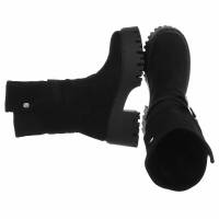 Damen Western- & Bikerboots - black