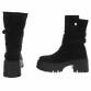 Damen Western- & Bikerboots - black