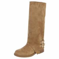 Damen Western- & Bikerboots - khaki