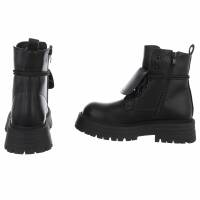 Damen Schnürstiefeletten - black