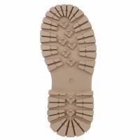 Damen Schnürstiefeletten - beige