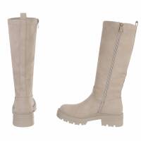 Damen Klassische Stiefel - beige