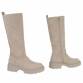 Damen Klassische Stiefel - beige