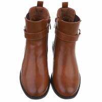 Damen Klassische Stiefeletten - camel