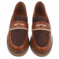 Damen Slipper - camel