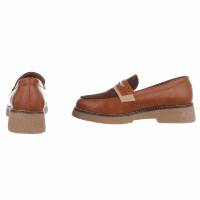 Damen Slipper - camel