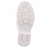 Damen Schnürstiefeletten - white