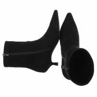 Damen Klassische Stiefeletten - blacksuede