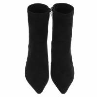 Damen Klassische Stiefeletten - blacksuede