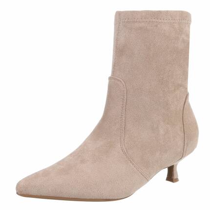 Damen Klassische Stiefeletten - khakisuede