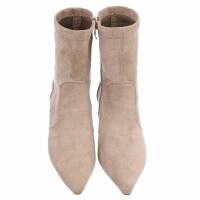 Damen Klassische Stiefeletten - khakisuede