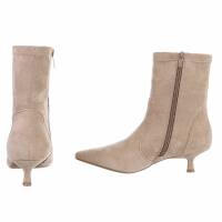 Damen Klassische Stiefeletten - khakisuede