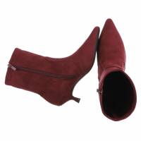 Damen Klassische Stiefeletten - winesuede