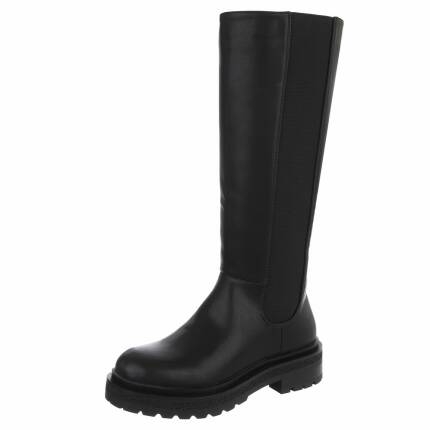 Damen Klassische Stiefel - blackpu