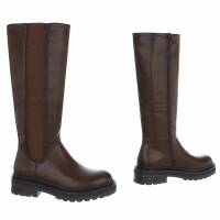 Damen Klassische Stiefel - brownpu