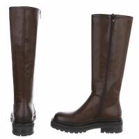 Damen Klassische Stiefel - brownpu