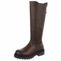 Damen Klassische Stiefel - brownpu