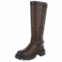 Damen Klassische Stiefel - brownpu
