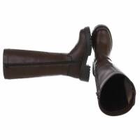 Damen Klassische Stiefel - brownpu