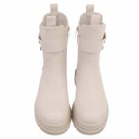 Damen Klassische Stiefeletten - beigepu