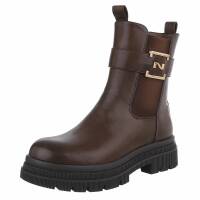 Damen Klassische Stiefeletten - brownpu