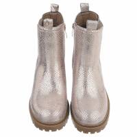 Damen Chelsea Boots - lgoldpu