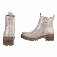 Damen Chelsea Boots - lgoldpu