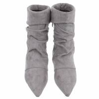 Damen Klassische Stiefeletten - graysuede