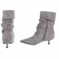 Damen Klassische Stiefeletten - graysuede