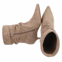 Damen Klassische Stiefeletten - khakisuede