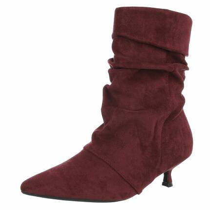 Damen Klassische Stiefeletten - winesuede